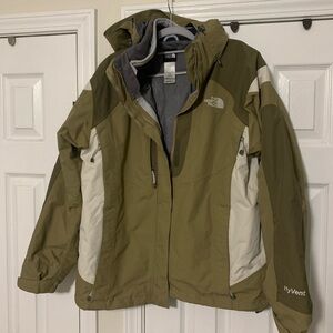 North Face Hyvebt Women’s 2-in-1 Ski Jacket Sz L Excellent Condition